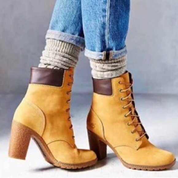 Timberland Glancy Women's Boots Size 8 Used - Picture 3 of 14